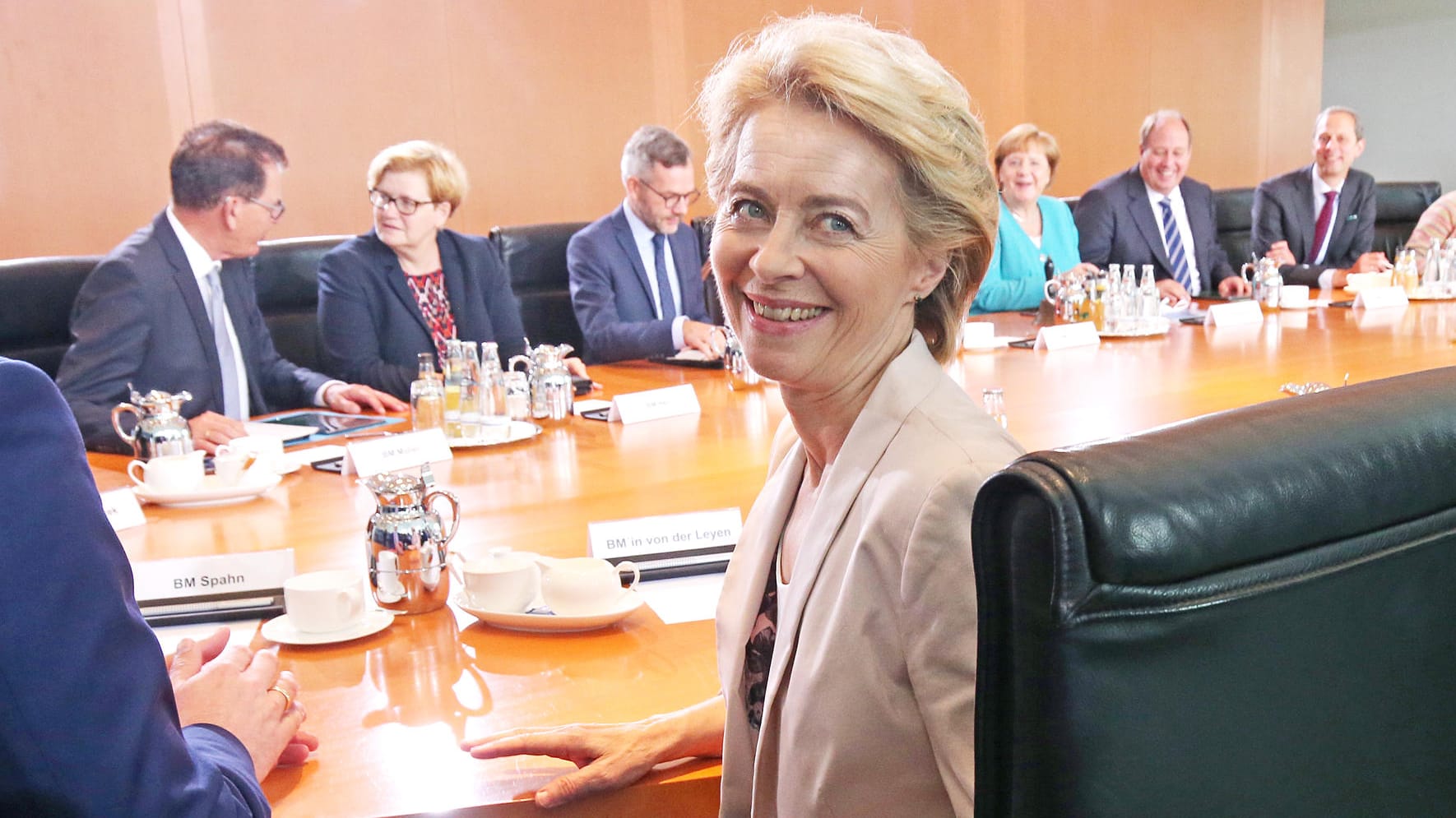 Ursula von der Leyen: Die Wirtschaft stellt bereits Forderungen an die zukünftige EU-Kommissionschefin.