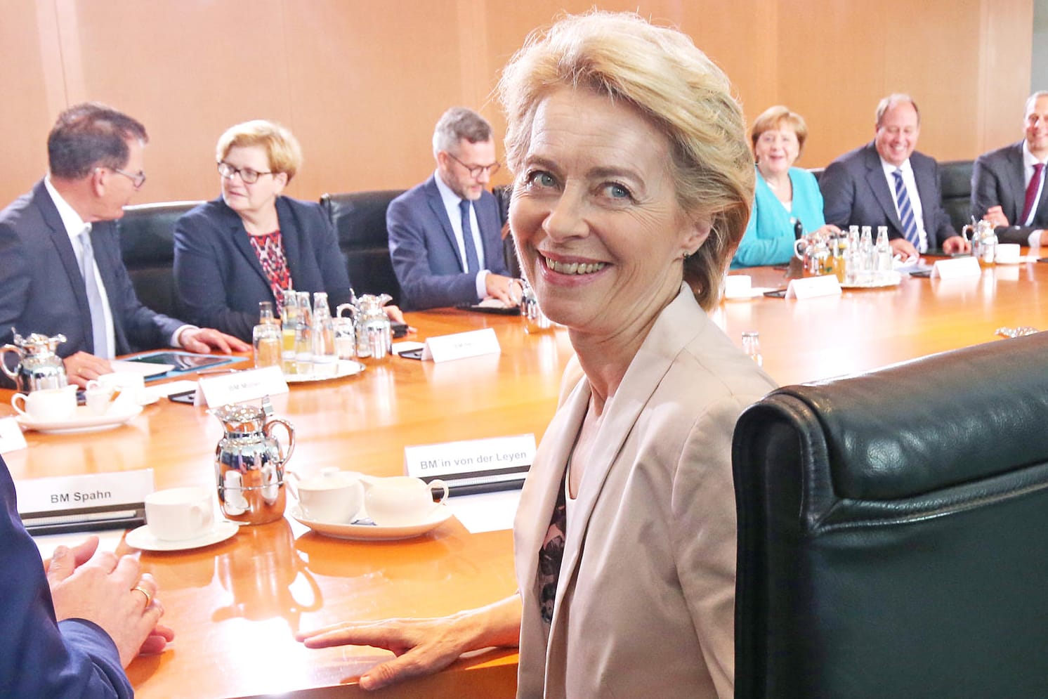 Ursula von der Leyen: Die Wirtschaft stellt bereits Forderungen an die zukünftige EU-Kommissionschefin.