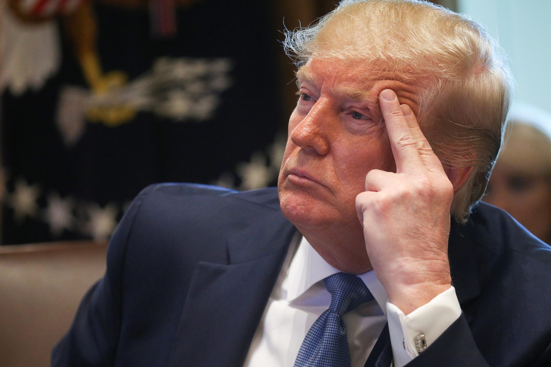 Donald Trump: Der US-Präsident sagte, er habe in den letzten fünfzehn Jahren kein Wort mit Jeffrey Epstein gewechselt. (Archivbild)