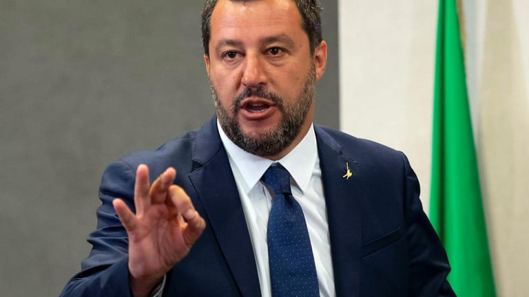 Matteo Salvini: Italiens Innenminister stellt sich in Helsinki quer.