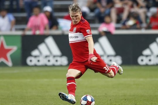 Holte mit Chicago Fire gegen Columbus ein Remis: Bastian Schweinsteiger.