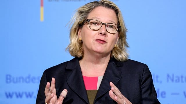 Umweltministerin Svenja Schulze hat sich für Flugpreise ausgesprochen, die die Kosten für CO2-Emissionen enthalten.