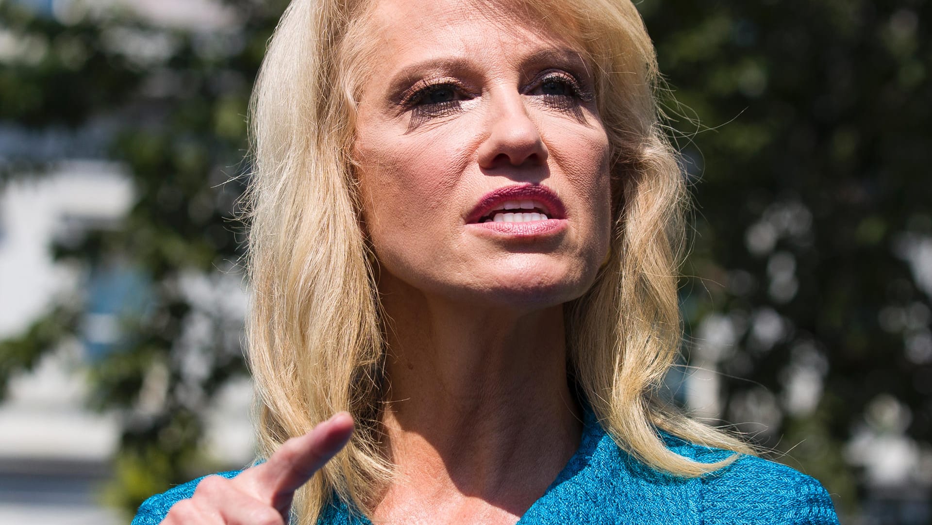 Trump-Beraterin Kellyanne Conway: "Der Präsident sagte heute, in ihm steckt keinerlei Rassismus."