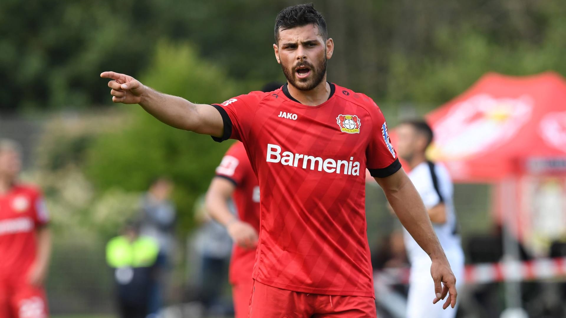 Gibt die Richtung vor: Kevin Volland spielt seit 2016 für Bayer Leverkusen und ist mittlerweile Vizekapitän.