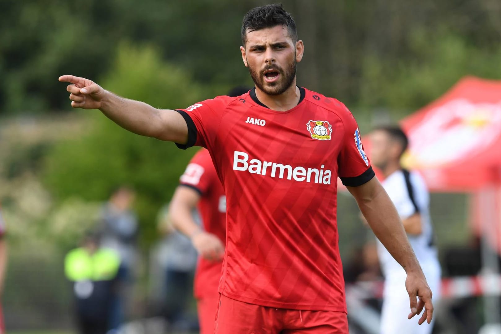 Gibt die Richtung vor: Kevin Volland spielt seit 2016 für Bayer Leverkusen und ist mittlerweile Vizekapitän.