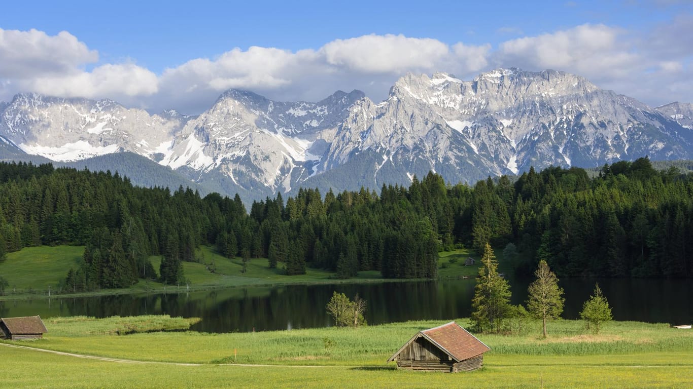 Die Alpen in Oberbayern: In den Bergen starb eine 23-Jährige aus Berlin. (Archivbild)