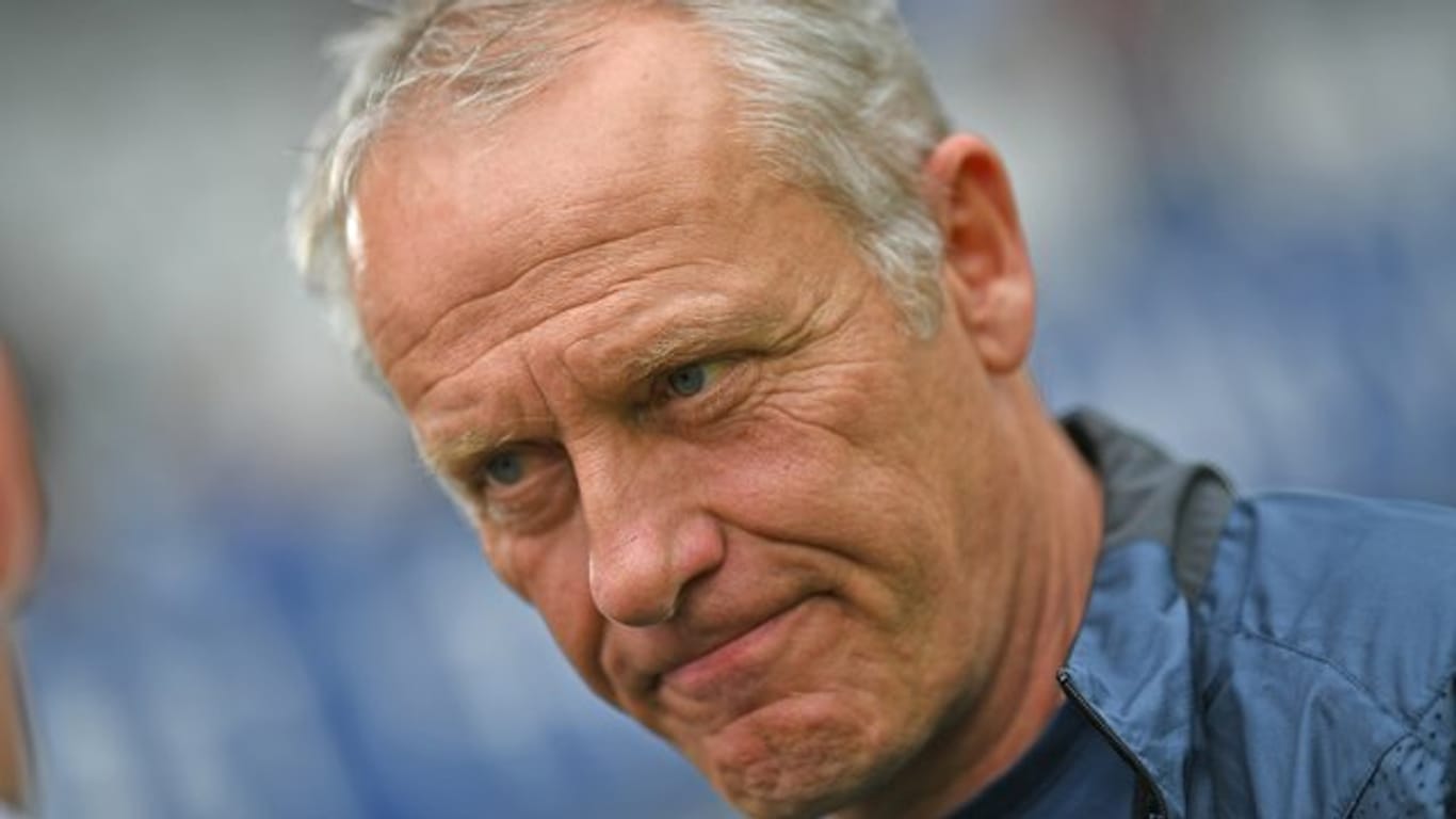 Freiburgs Trainer Christian Streich will noch einige Spieler abgeben, weil der Kader "noch zu groß ist.