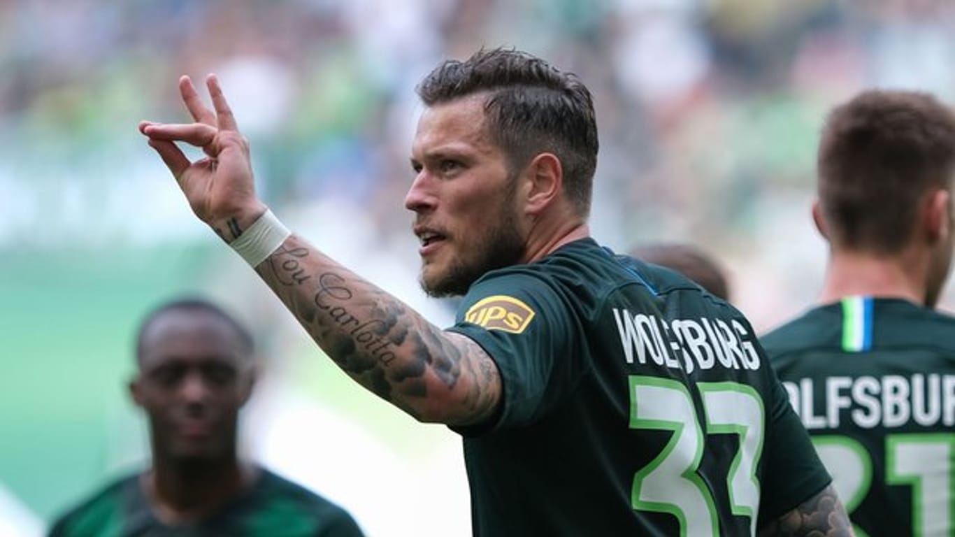 Muss sich einer Rücken-OP unterziehen: Wolfsburgs Daniel Ginczek.