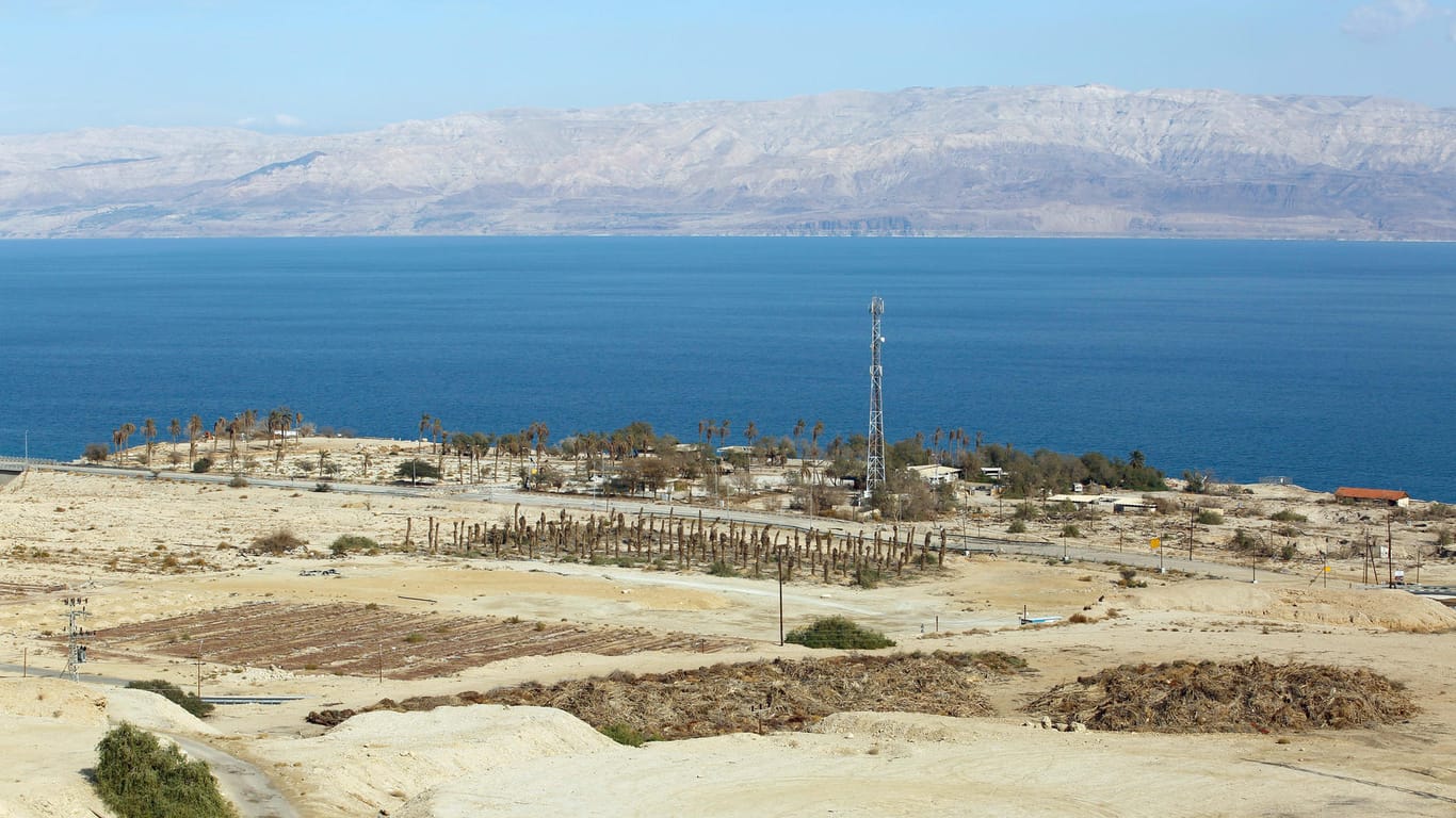 Blick aufs Tote Meer: In Israel wurden bis zu 50 Grad gemessen.