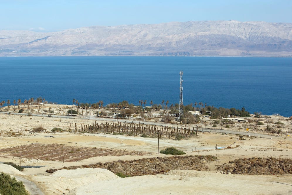 Blick aufs Tote Meer: In Israel wurden bis zu 50 Grad gemessen.