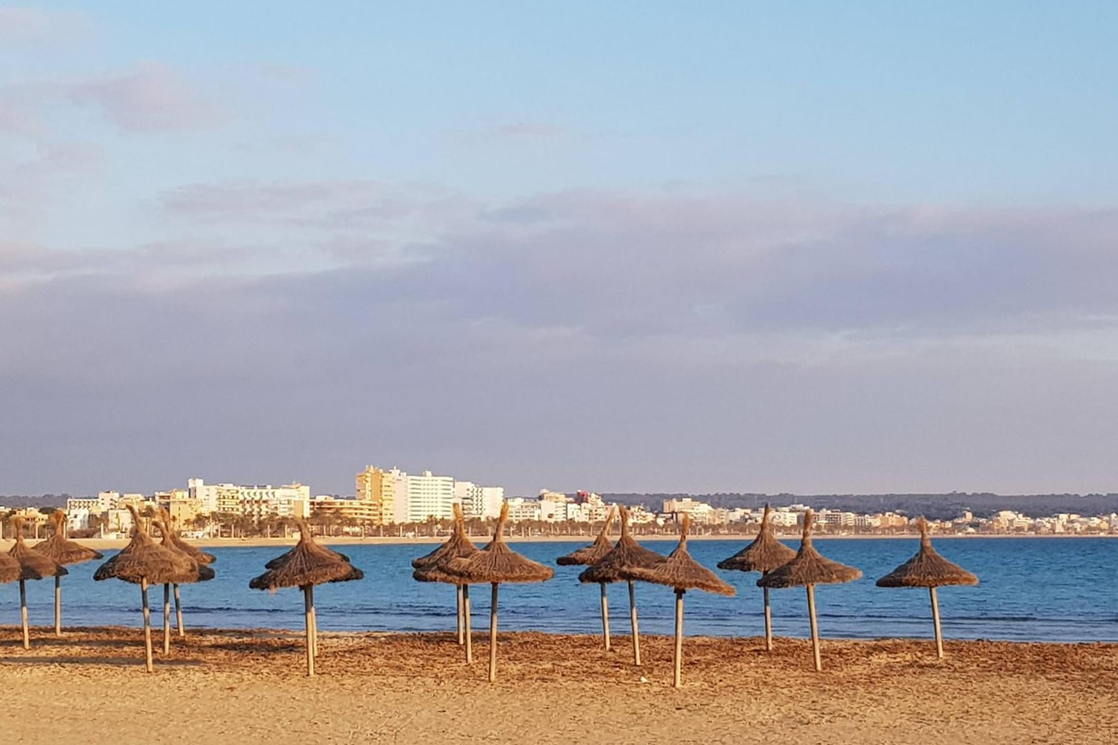 Strand von Can Pastilla: Die Fundstelle auf der Höhe von Can Pastilla ist mittlerweile abgesperrt.