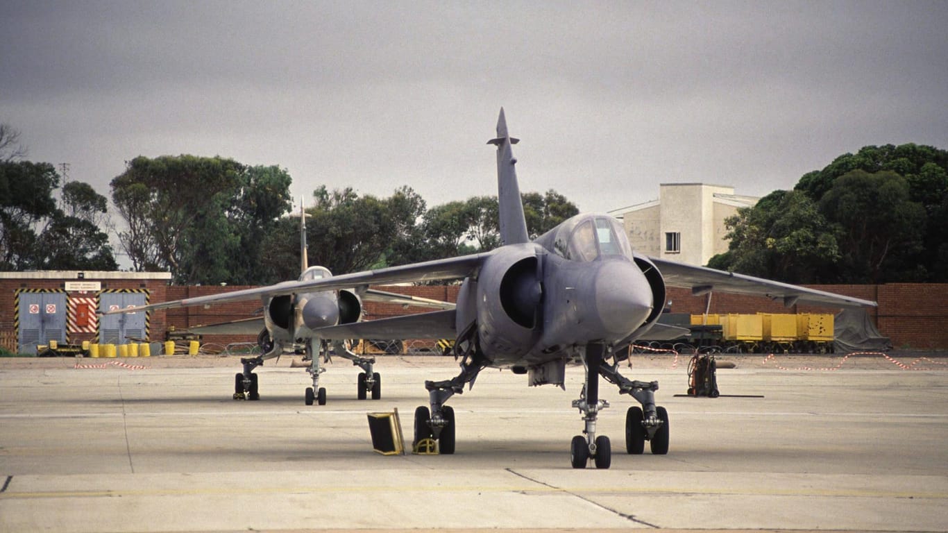 Archivbild: Mirage F1 der Luftwaffe Südafrikas.