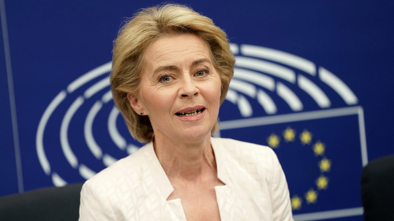 Ursula von der Leyen: Die neue EU-Kommissionschefin kündigt einen harten Kurs gegenüber Russland an.
