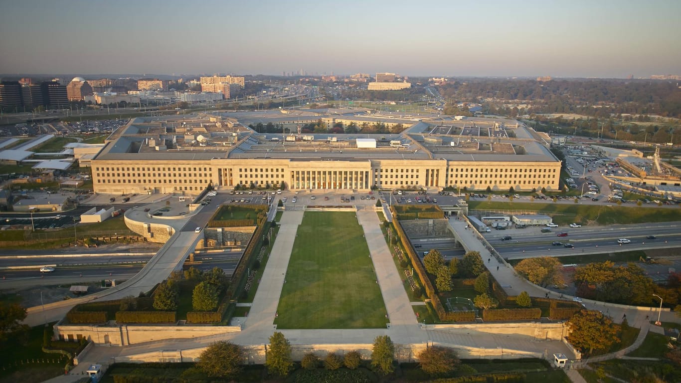 Der östliche Eingang des Pentagons