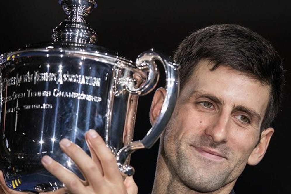 Novak Djokovic hatte 2018 die US Open gewonnen.