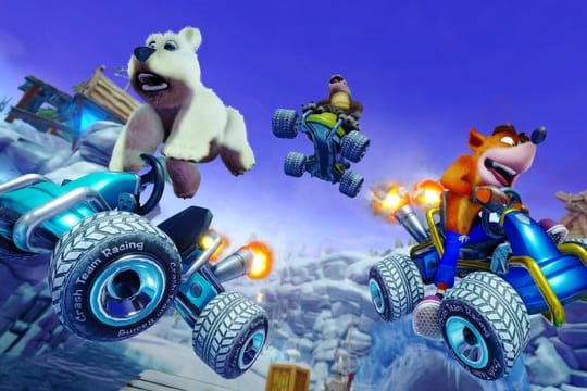Es gibt nicht viele Funracer nebem dem Platzhirsch "Mario Kart".