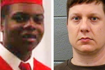 Laquan McDonald (l.) und der verurteilte Polizist: Vier weitere Chicagoer Polizisten sind nun entlassen worden. (Archivbild)
