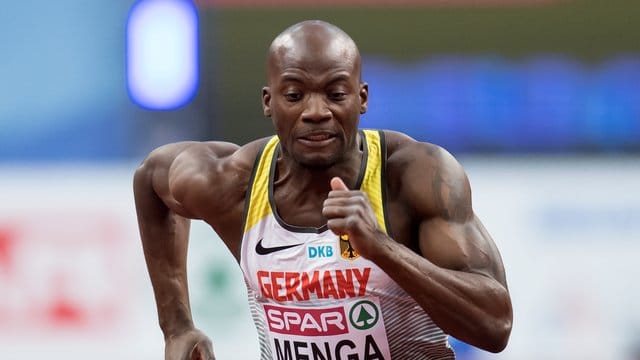 Wegen Achillessehnenproblemen ist die Saison für Deutschlands besten Sprinter von 2018 beendet: Aleixo-Platini Menga.