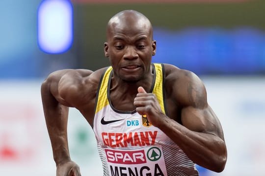 Wegen Achillessehnenproblemen ist die Saison für Deutschlands besten Sprinter von 2018 beendet: Aleixo-Platini Menga.