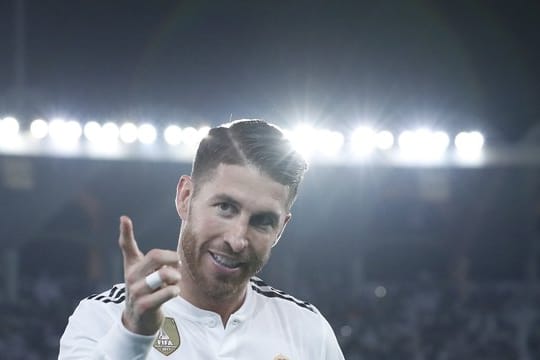 Real Madrids Star Sergio Ramos hat Ärger.