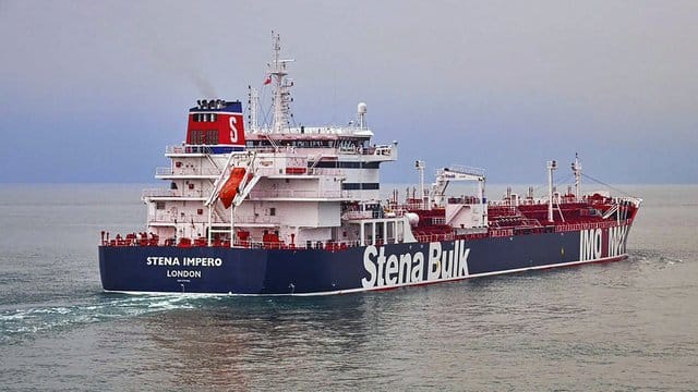 Das von der Reederei zu Verfügung gestellte undatierte Foto zeigt den britischen Öltanker "Stena Impero". Das von der Reederei zu Verfügung gestellte undatierte Foto zeigt den britischen Öltanker "Stena Impero".