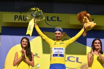 Julian Alaphilippe ist der Spitzenreiter der Tour de France.