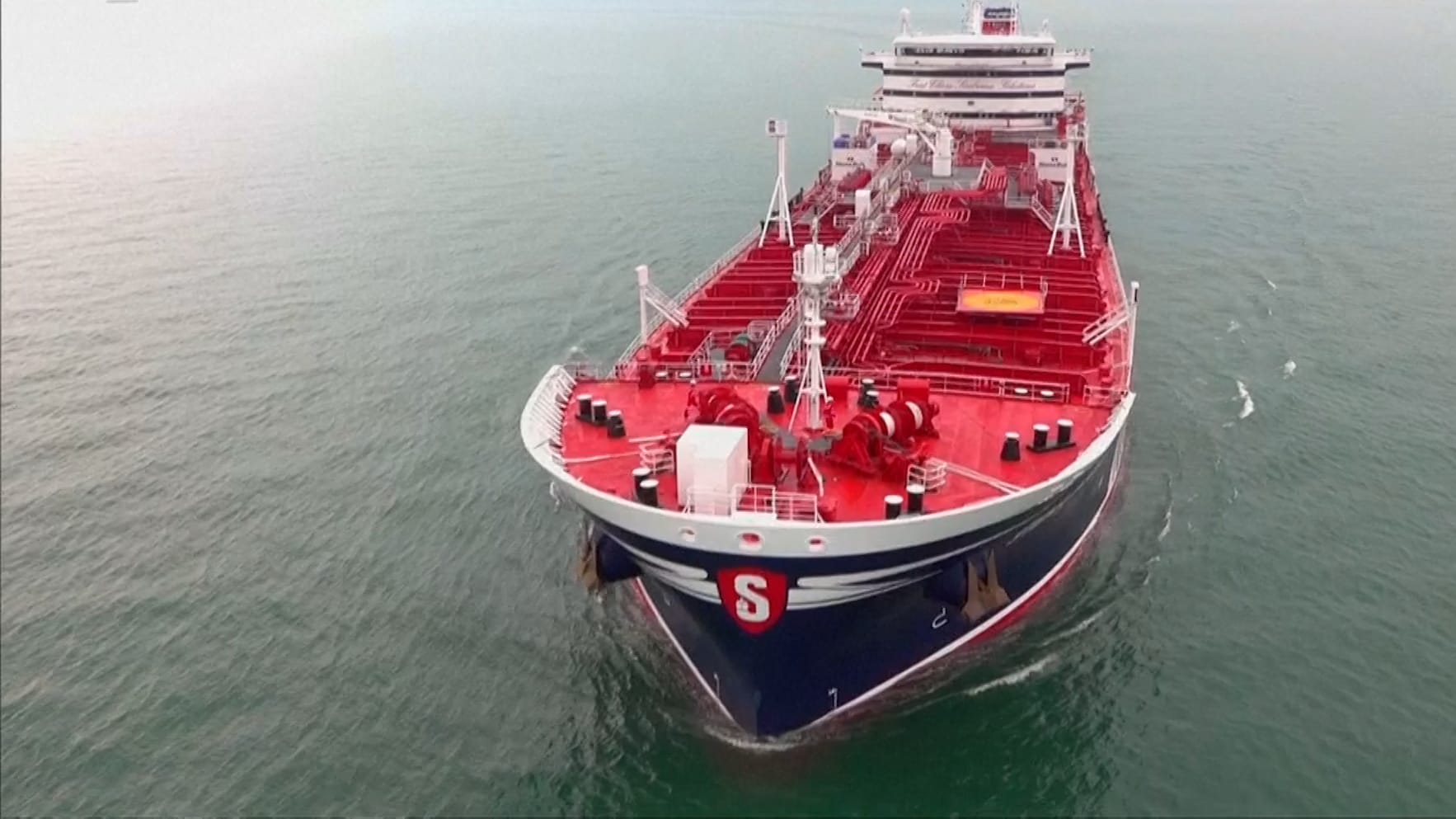 Die "Stena Impero": Iranische Revolutionsgarden haben das unter britischer Flagge fahrende Schiff im Persischen Golf festgesetzt.