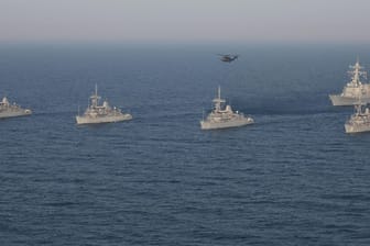 US-Kriegsschiffe im Persischen Golf: US-Präsident Donald Trump will zusätzliche Truppen in die Region schicken.