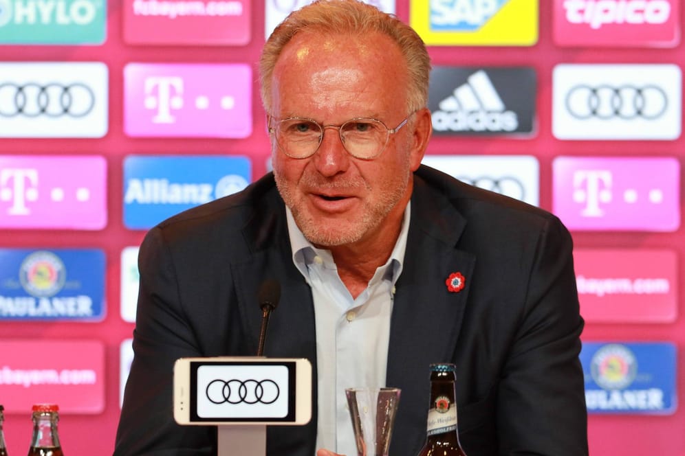 Reagiert: Bayern-Vorstandschef Karl-Heinz Rummenigge.