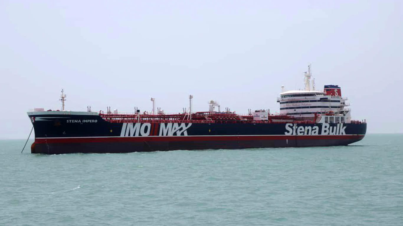 Der Tanker unter britischer Flagge wird vom Iran nicht freigegeben.