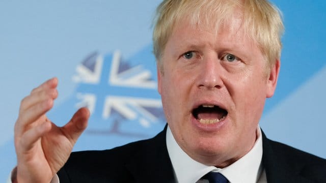 Boris Johnson ist der aussichtsreichste Kandidat im Rennen um das Amt des Premierministers. Boris Johnson ist der aussichtsreichste Kandidat im Rennen um das Amt des Premierministers.