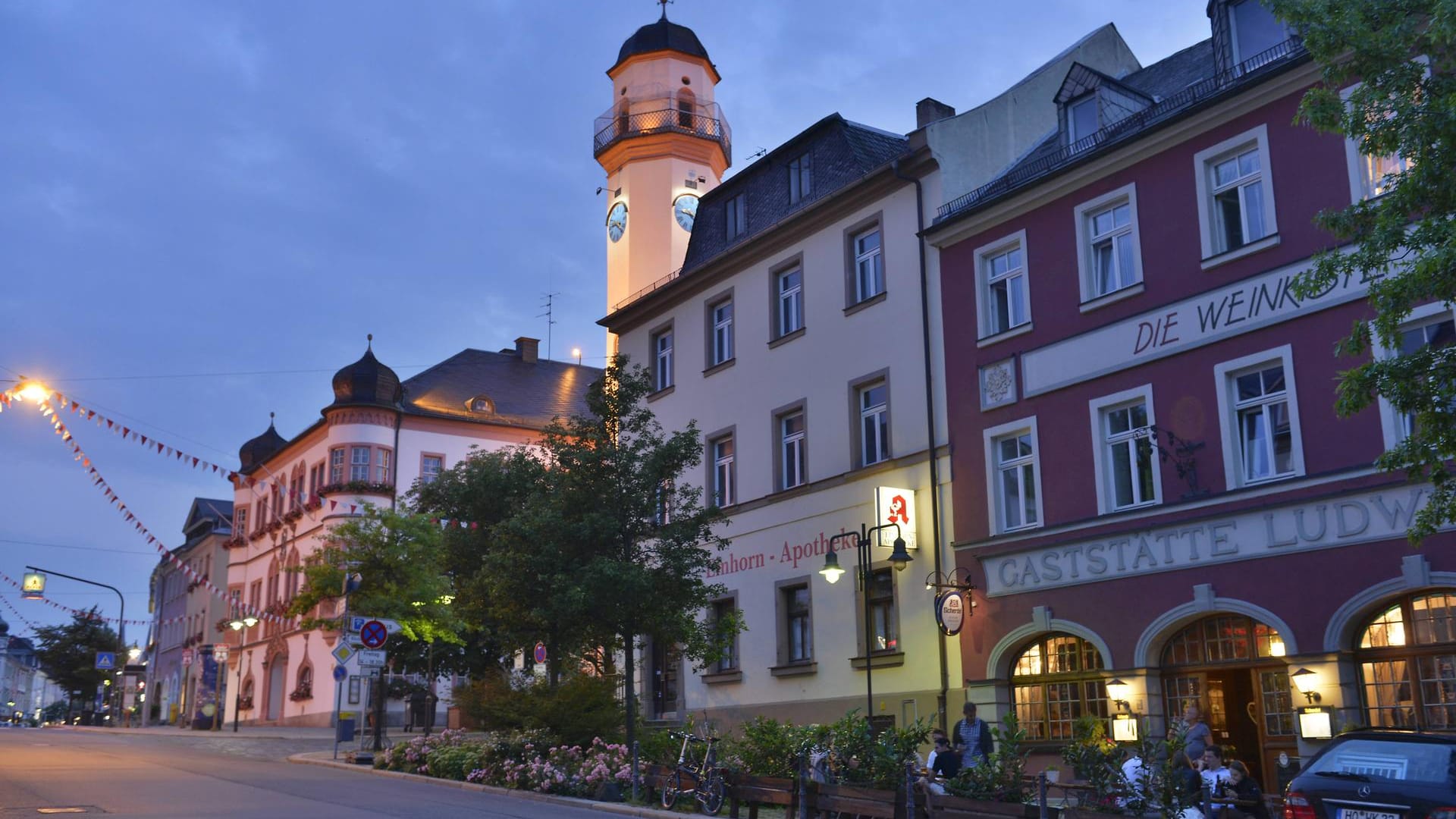 Ludwigstraße in Hof an der Saale: Städte wie Hof gibt es überall in Deutschland. Hart am Rande der Existenz.