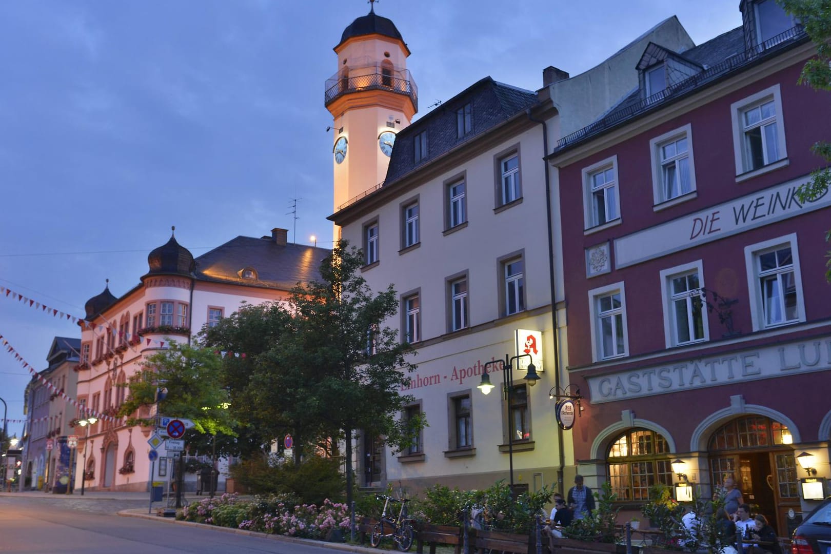 Ludwigstraße in Hof an der Saale: Städte wie Hof gibt es überall in Deutschland. Hart am Rande der Existenz.