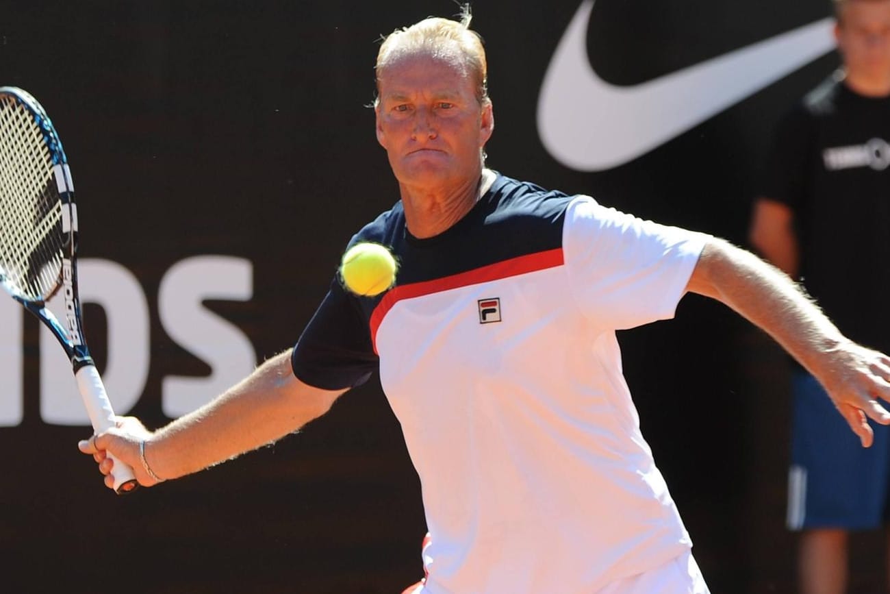 Liebte den Tennis-Sport: Peter McNamara beim "Tennis Cup of Legends" 2014 in Frankfurt am Main.