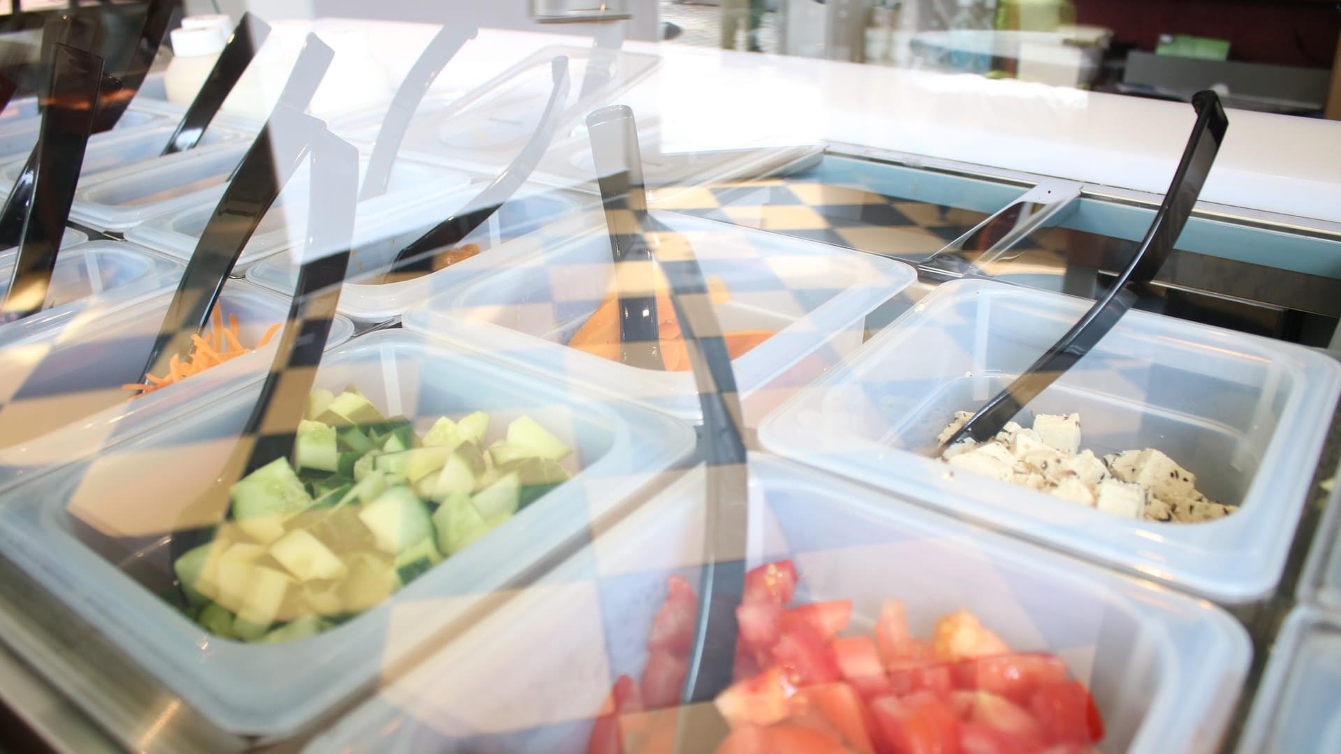 Die Zutaten in dem Café sind alle vegan, also ohne tierische Produkte, zubereitet.