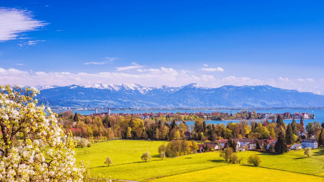 Lindau am Bodensee: Welche Seen bereichern Deutschland noch? Testen Sie Ihr Wissen im Quiz.