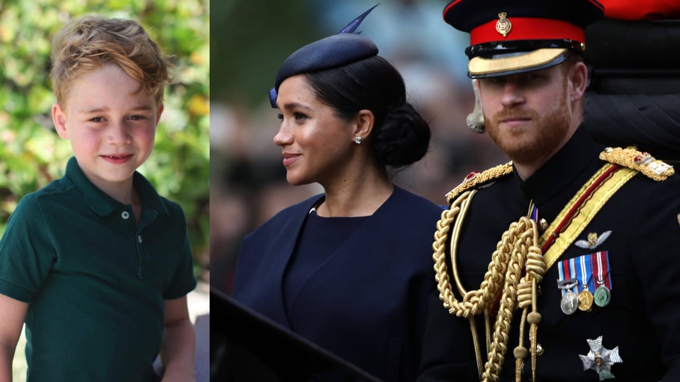 Prinz George: Der Sohn von Kate und William feiert seinen sechsten Geburtstag. Harry und Meghan gratulieren nur kurz und knapp.