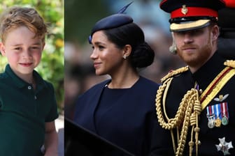 Prinz George: Der Sohn von Kate und William feiert seinen sechsten Geburtstag. Harry und Meghan gratulieren nur kurz und knapp.