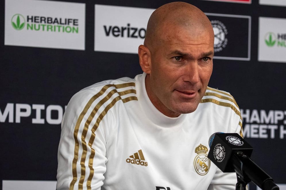 Zinedine Zidane macht wohl drei Kreuze, sobald Gareth Bale nicht mehr bei Real ist.