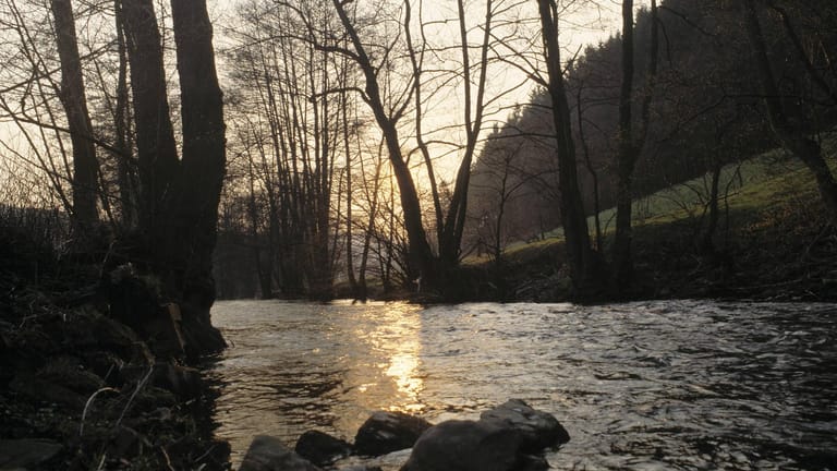 Flusstal der Ennepe: Die Umgebung rund um die Ennepe ist sehr beliebt bei Wanderern.