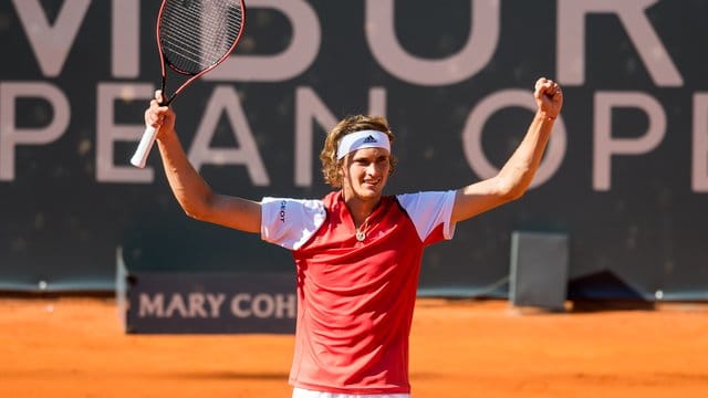 Feierte in Hamburg ein erfolgreiches Comeback: Alexander Zverev.
