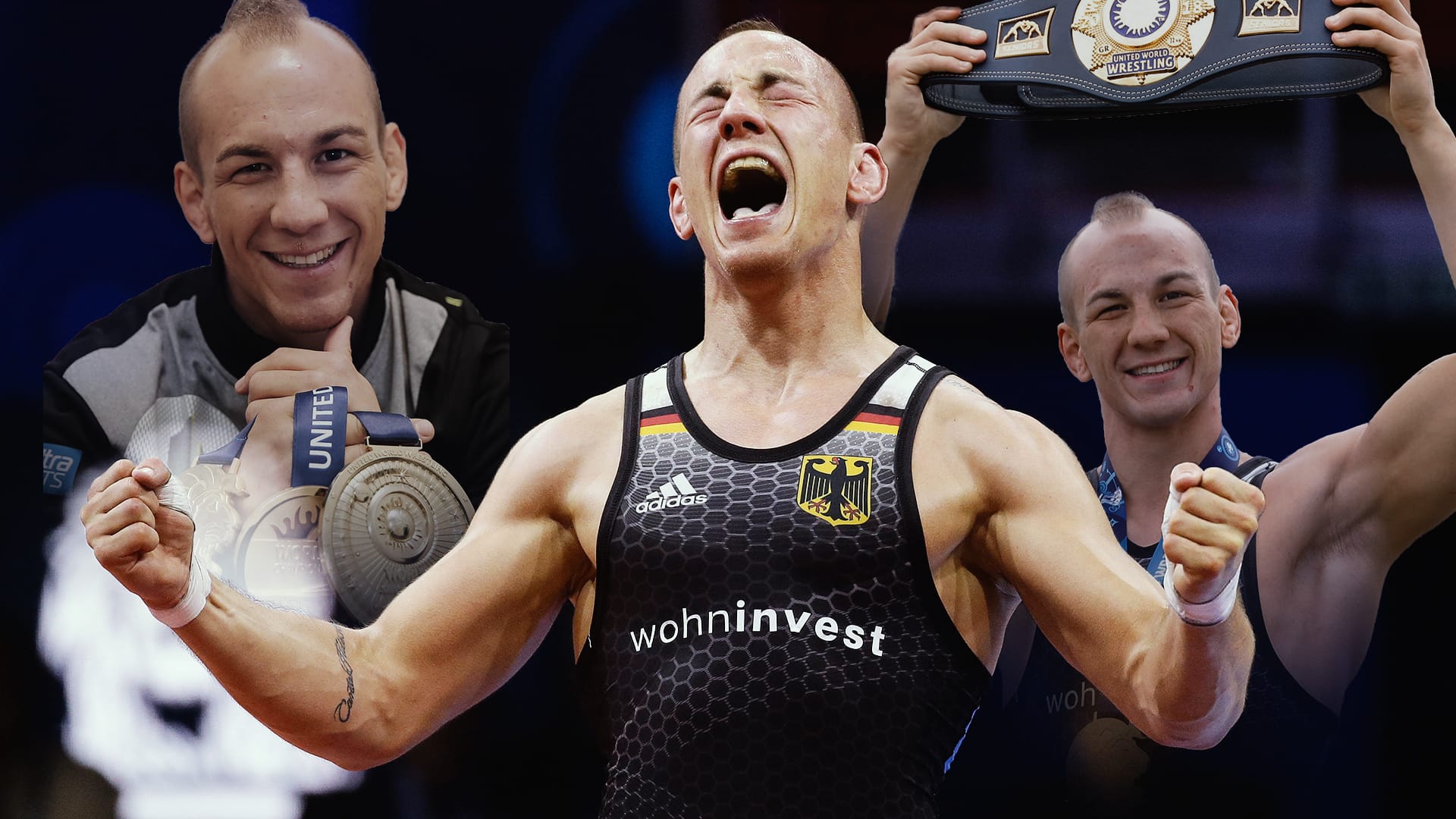 Deutsche Ringer-Hoffnung: Frank Stäbler wurde in drei unterschiedlichen Gewichtsklassen Weltmeister und hofft in Tokio in einem Jahr auf Olympia-Gold.