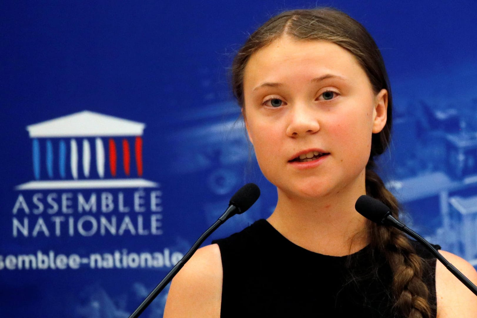 Greta Thunberg in Paris: "Meine Botschaft ist dieselbe für alle Politiker, Premierminister und Präsidenten."