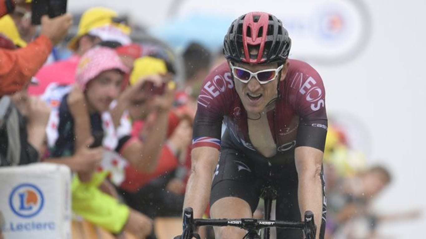 Bei der Tour de France vom Sturzpech verfolgt: Titelverteidiger Geraint Thomas.