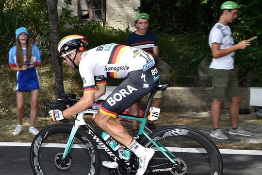 Wird das Trikot des deutschen Meisters nicht bei der Deutschland-Tour präsentieren können: Maximilian Schachmann.