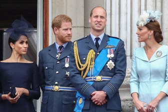 Meghan, Harry, William und Kate: Die Paare nennt man in Großbritannien liebevoll die "Fab Four".