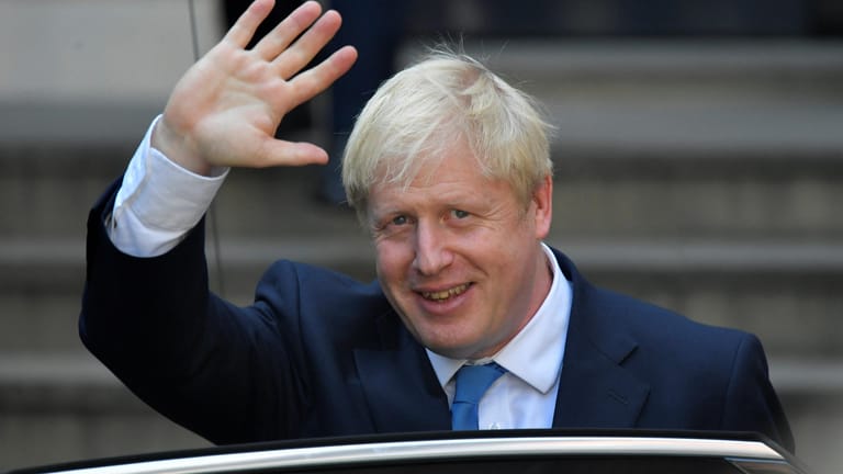 Steht vor gewaltigen Problemen: Der neue Tory-Chef und künftige britische Premier Boris Johnson.