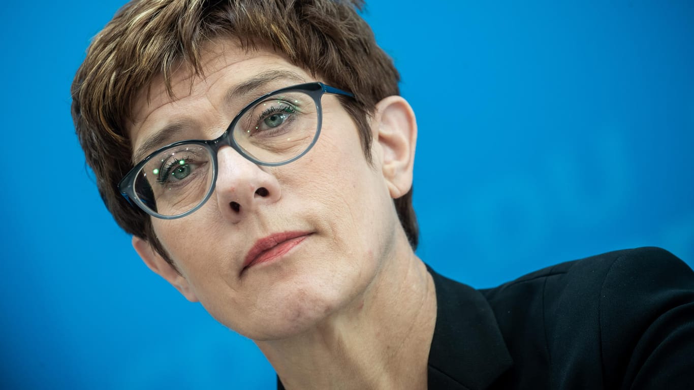 Annegret Kramp-Karrenbauer, CDU-Chefin und neue Verteidigungsministerin