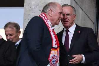 Prägen seit mehreren Jahrzehnten den FC Bayern: Präsident Uli Hoeneß und Vorstandsvorsitzender Karl-Heinz Rummenigge.