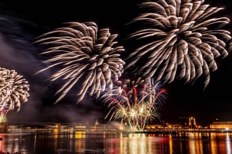 Feuerwerk im Rahmen der Mainzer Sommerlichter 2019: Auch in diesem Jahr gibt es wieder ein Feuerwerk zu sehen.